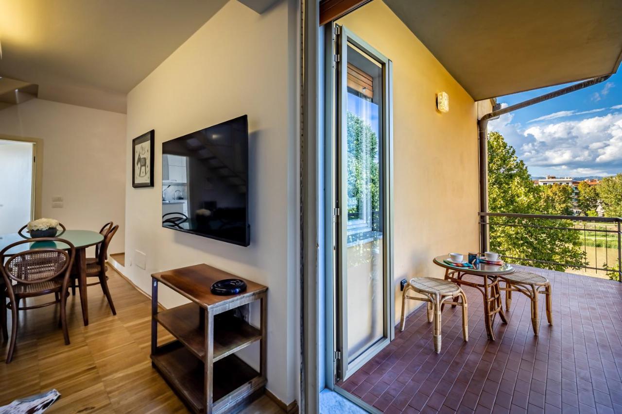 Yid Penthouse On Florence River With Parking Kültér fotó