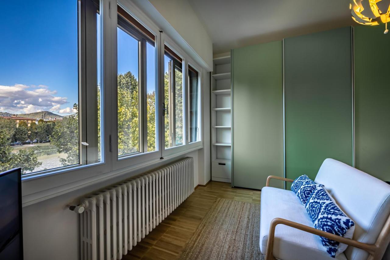Yid Penthouse On Florence River With Parking Kültér fotó